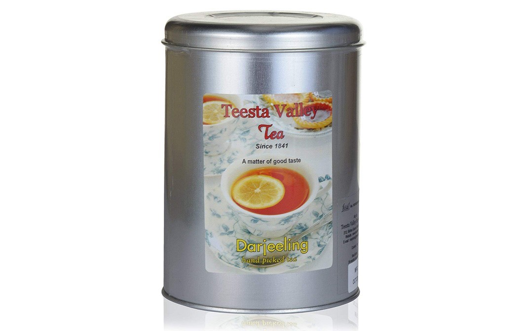 Teesta Valley Tea Darjeeling Hand Picked Tea    Container  250 grams